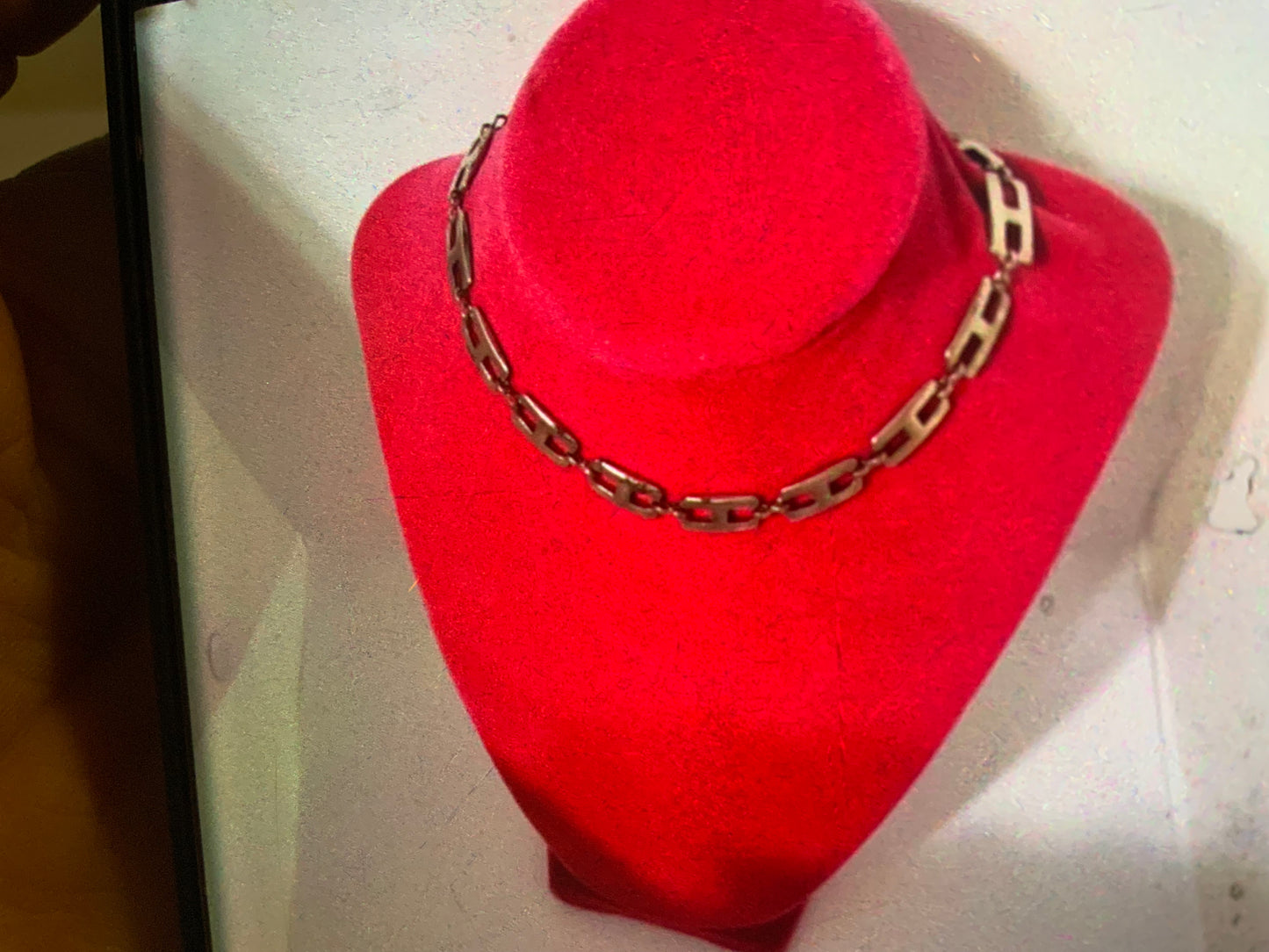 Vintage Silver H-Shape