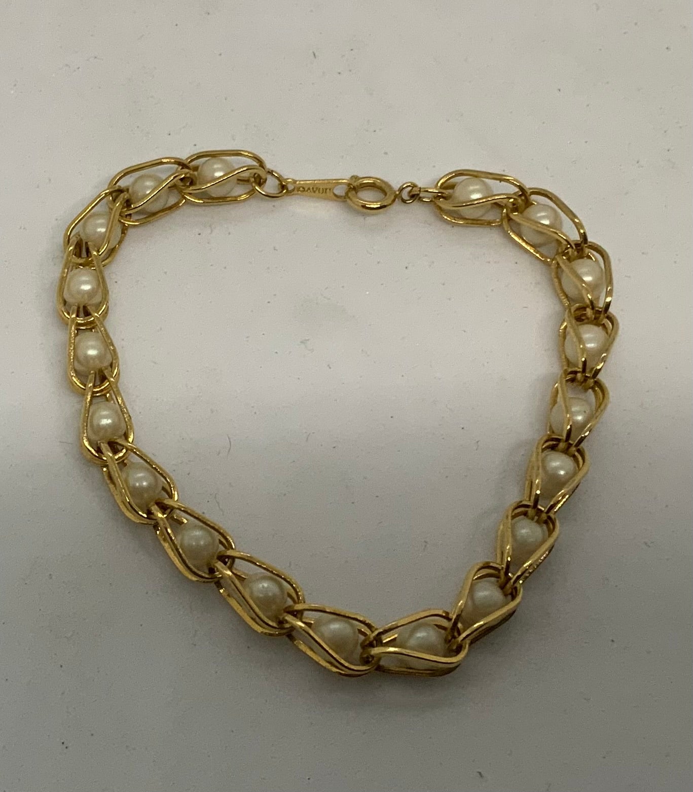 Vintage Avon Pearl Bracelet