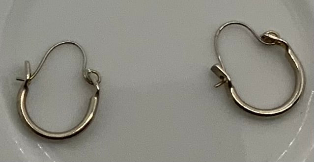 Beautiful Sterling Silver Hoop Earrings