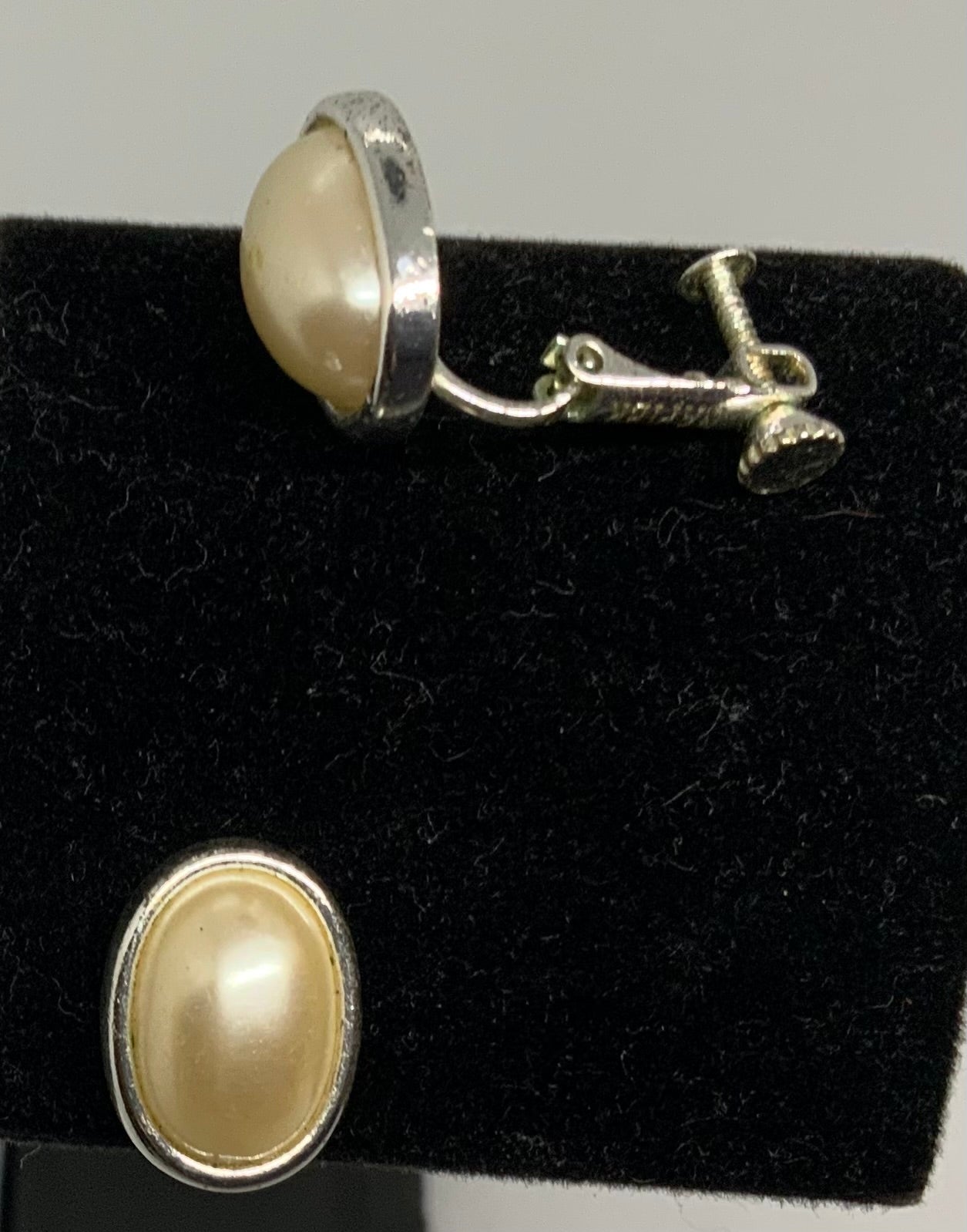 Elegant Vintage Pearl Earrings