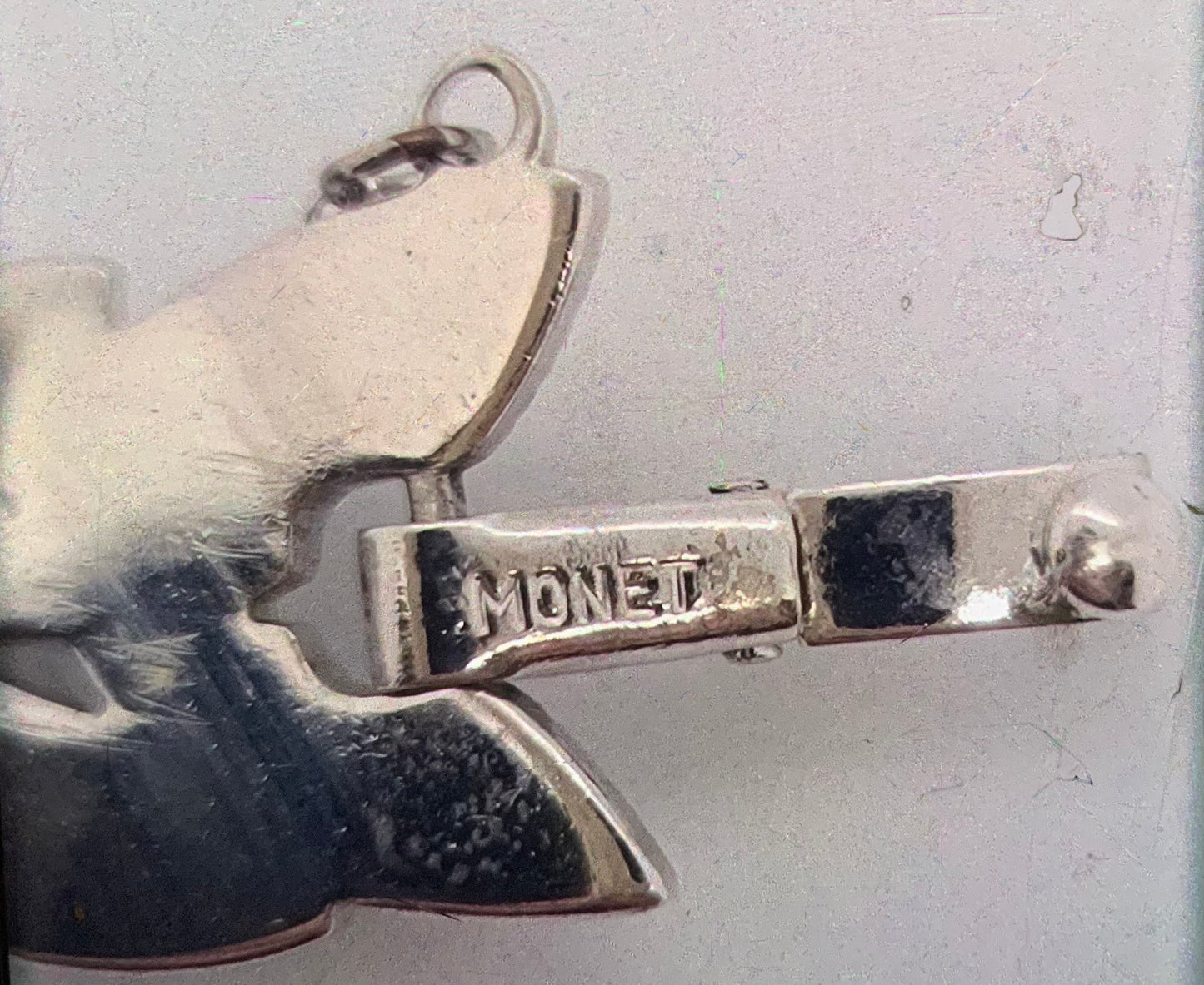 Vintage Monet Leaf Design Bracelet