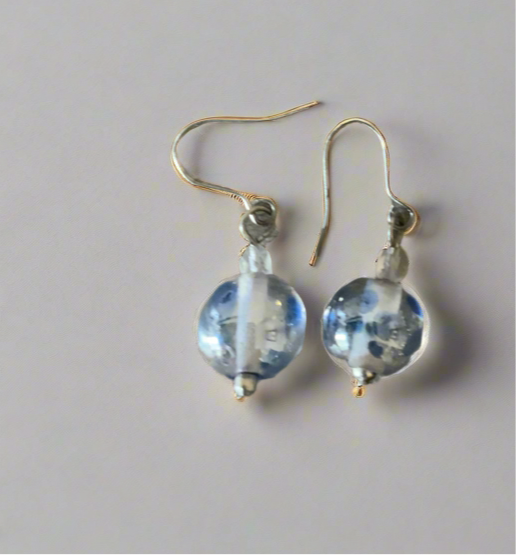 Elegant Glass Beaded Earrings