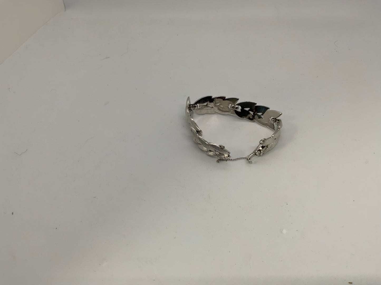 Vintage Monet Leaf Design Bracelet