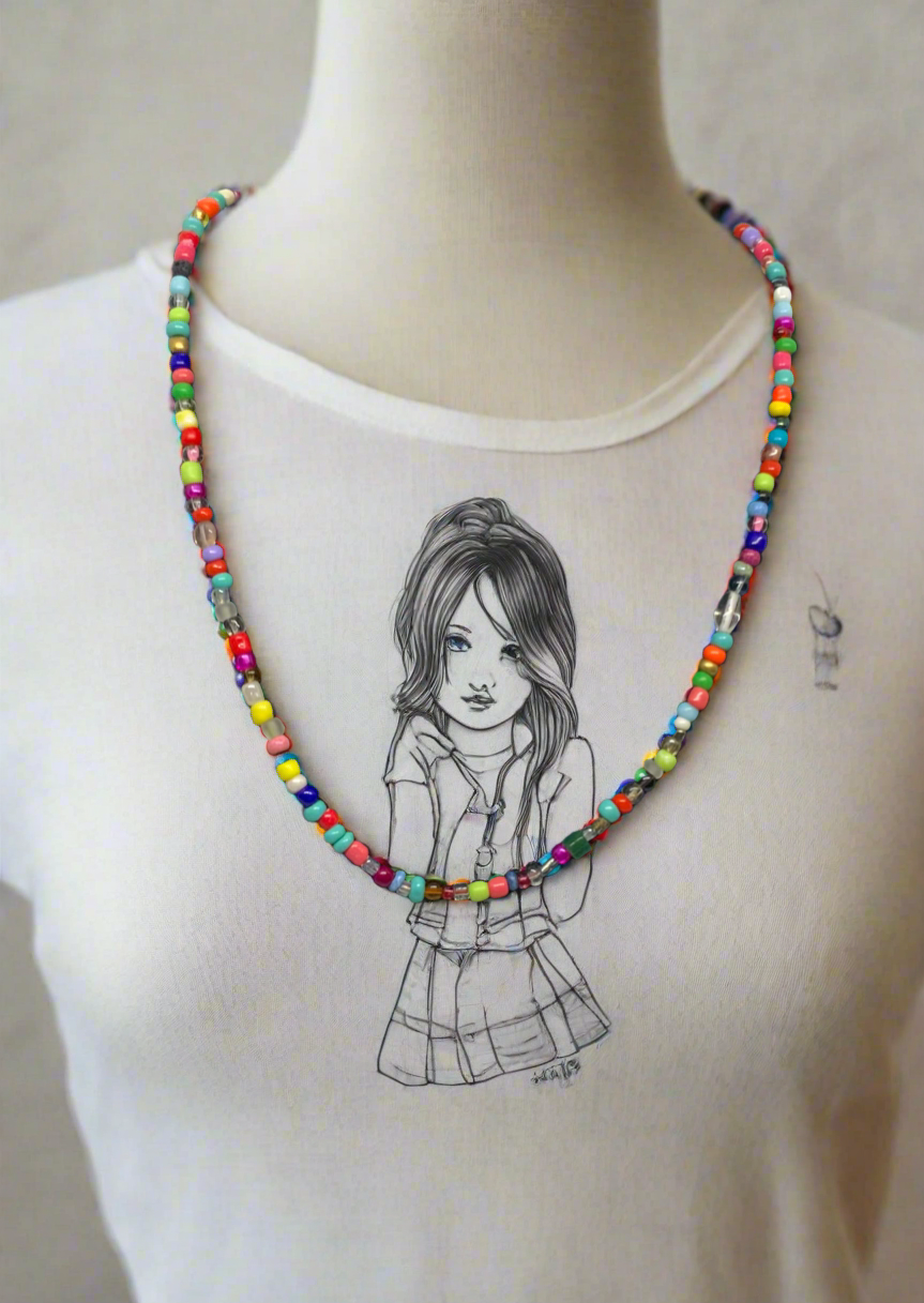 Bohemian Single Strand Necklace